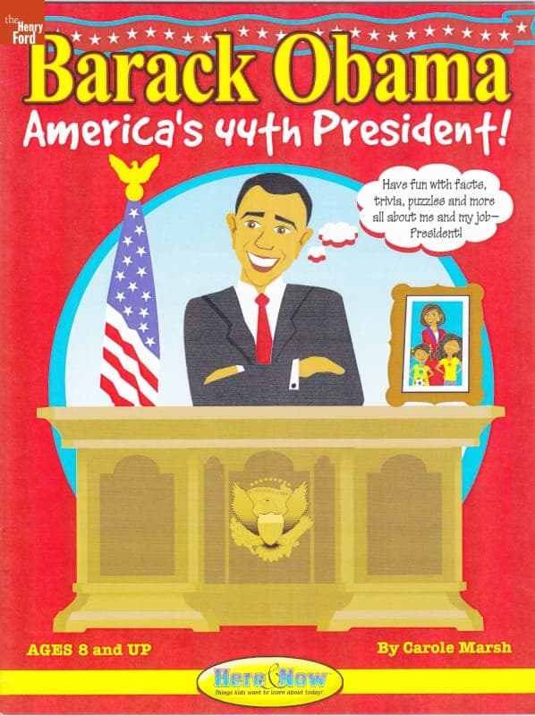 "Barack Obama, America's 44th President!," Activity Book for Children, 2008