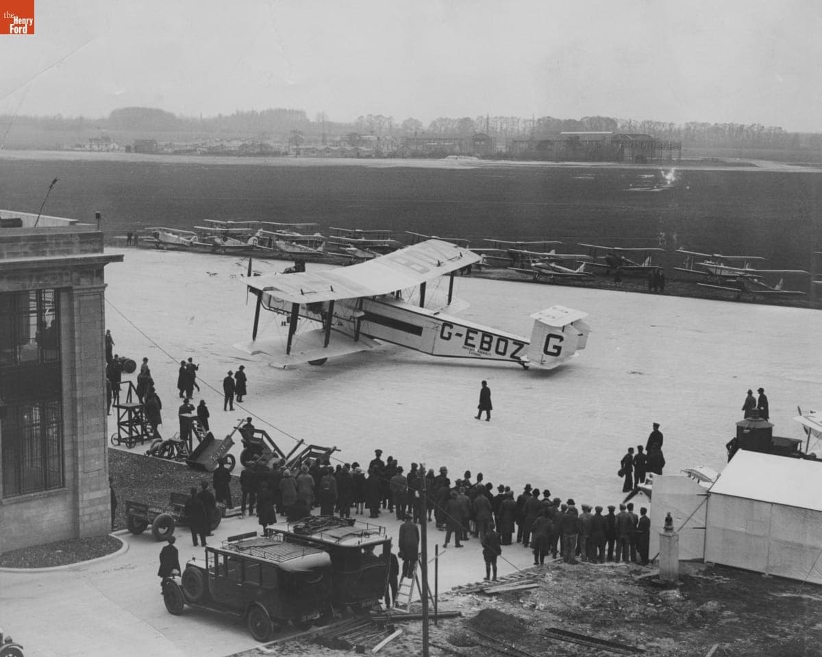 Opening of the New Croydon Airport, Croydon, England, 1928