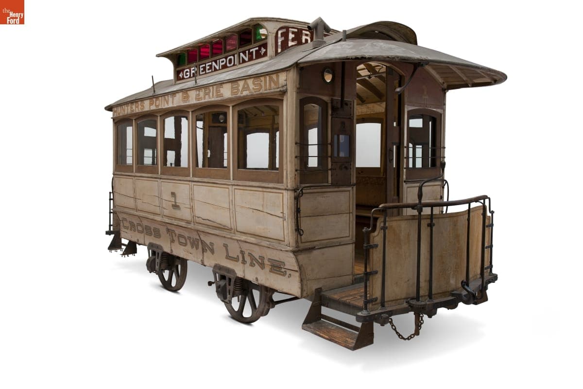 Jones Horse-Drawn Streetcar, circa 1875