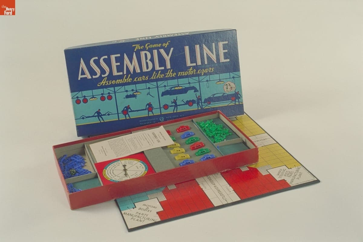 The Game of Assembly Line: Assemble Cars Like the Motor Czars, 1953-1955