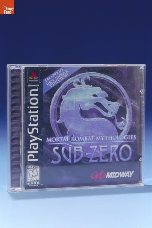 Mortal Kombat Mythologies: Sub-Zero, PlayStation Game, 1997