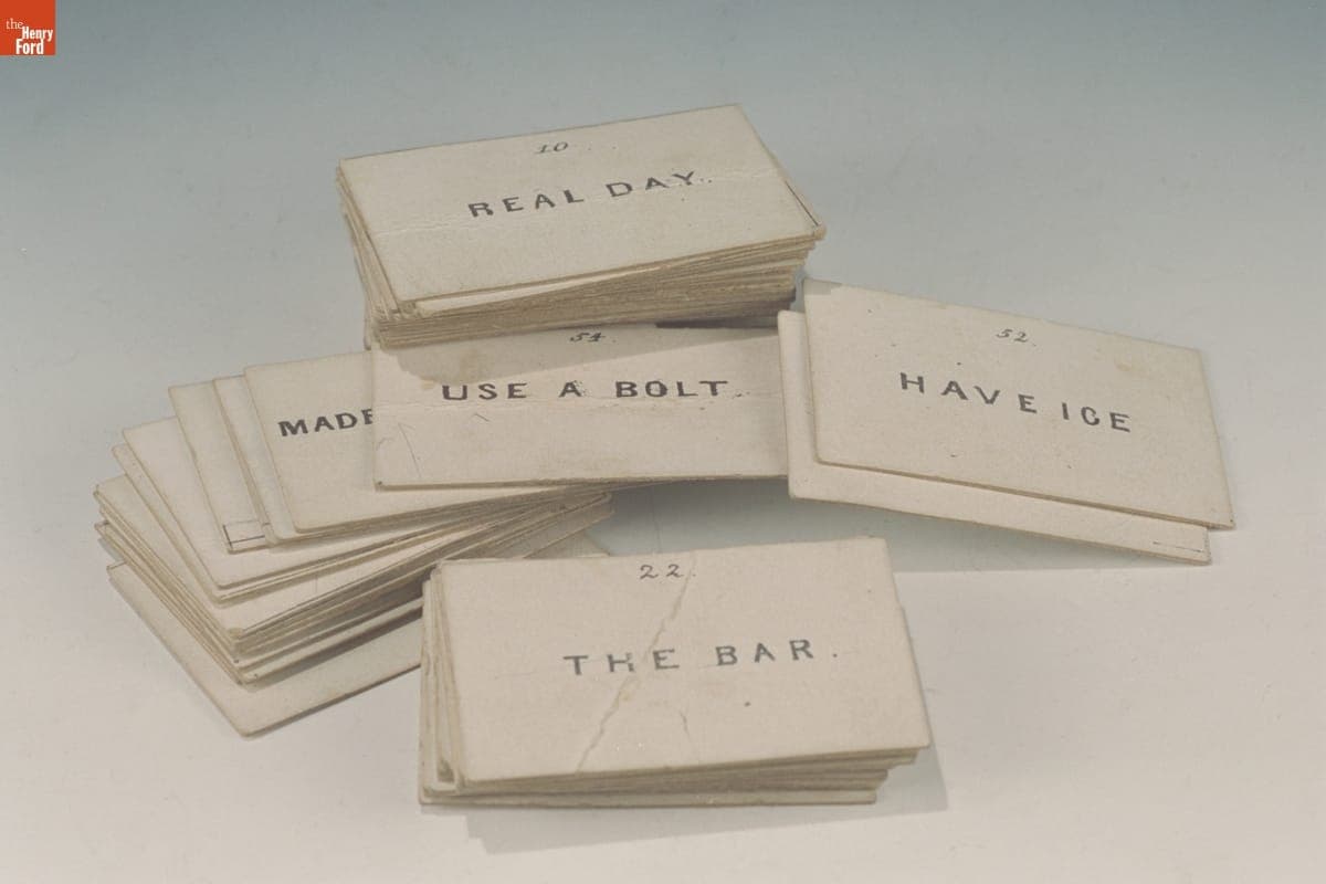 Word Game, 1840-1860