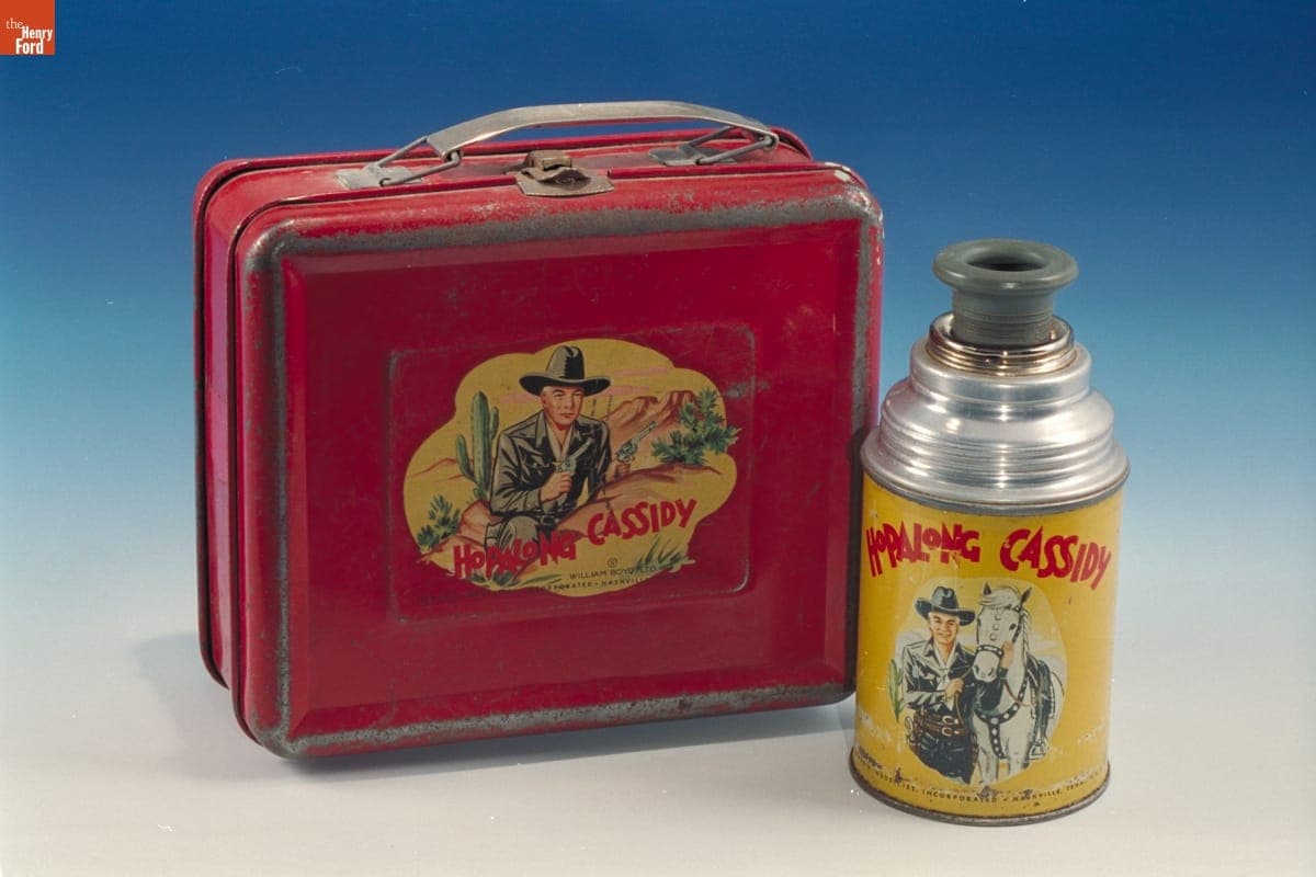 Lunchbox & Thermos, Hopalong Cassidy, 1950