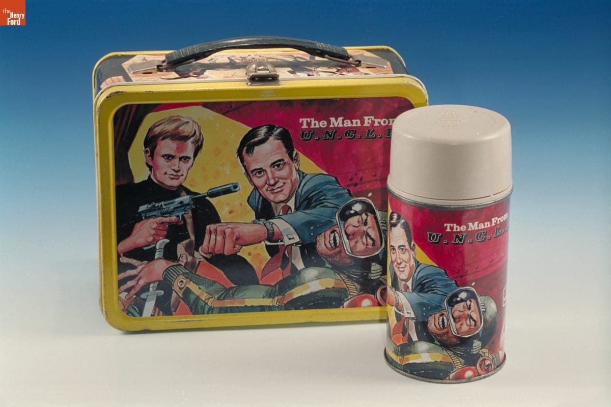 "The Man from U.N.C.L.E." Lunchbox and Thermos, 1966