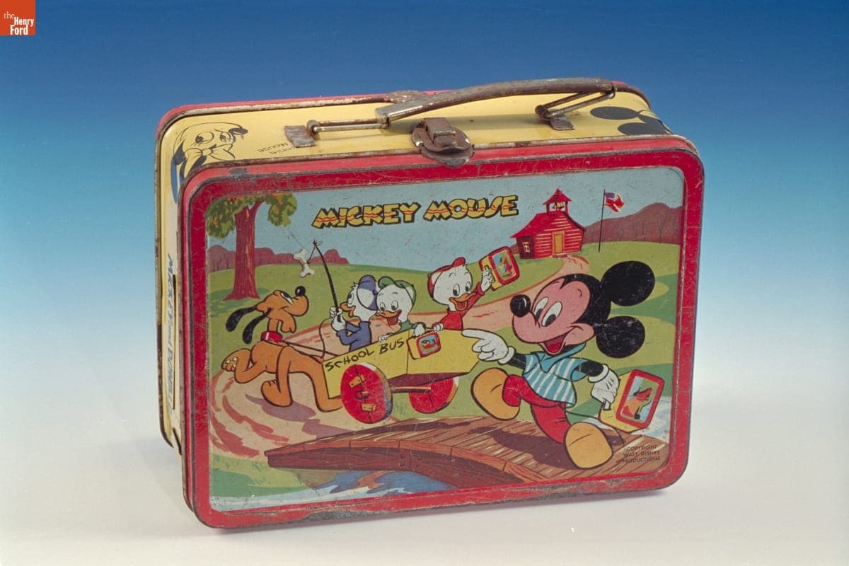 Lunchbox, Mickey Mouse, 1954