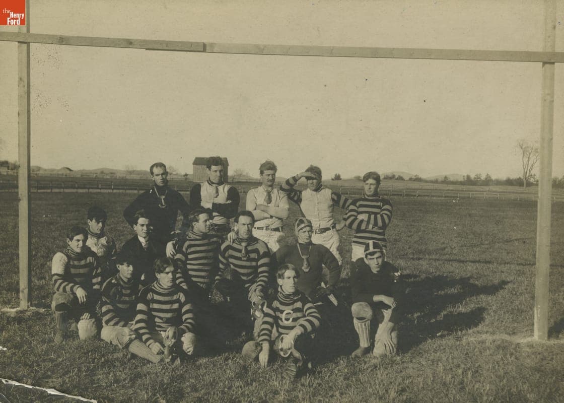 Century Football Team, Hoosick Falls, New York, circa 1910