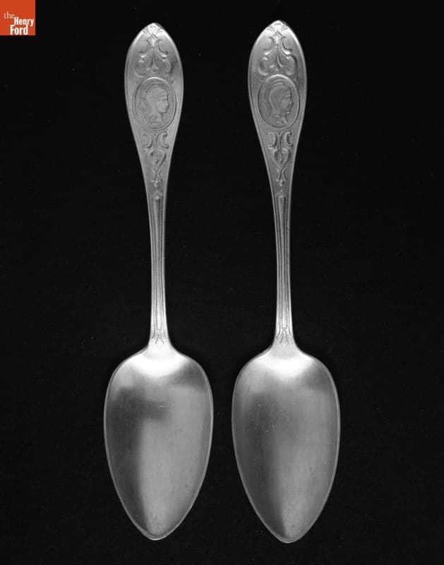 Pewter Tablespoons, circa 1849