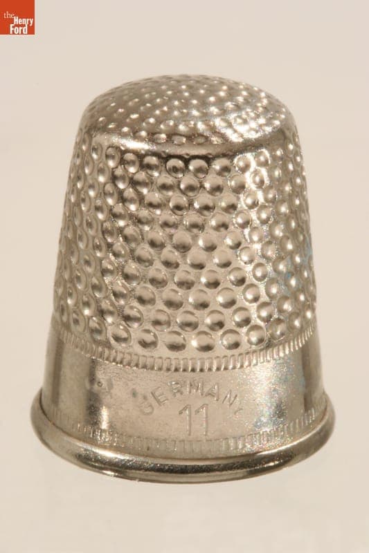 Sewing Thimble Used by Susana Allen Hunter, 1930-1969