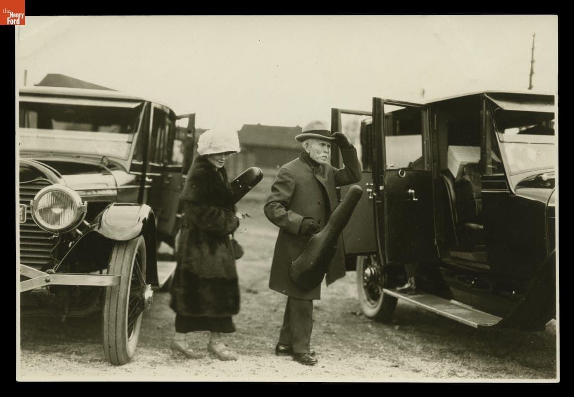 Fiddler Jep Bisbee in Traverse City, Michigan, 1923