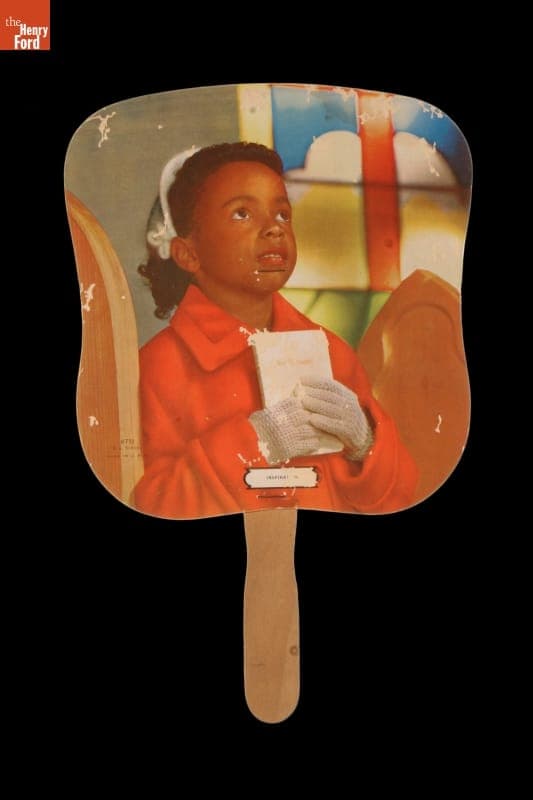 Fan from Little Rock Missionary Baptist Church, circa 1960