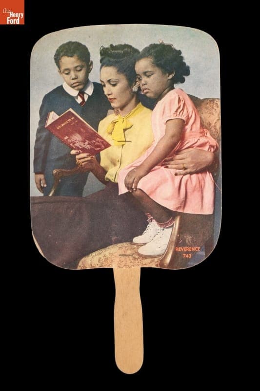 Fan from Little Rock Missionary Baptist Church, circa 1960