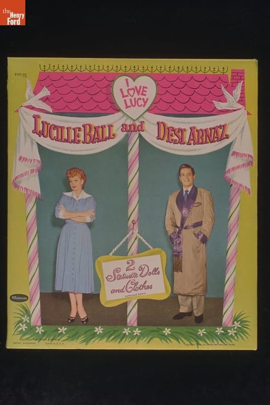 "I Love Lucy" Cut-Out Dolls, 1953