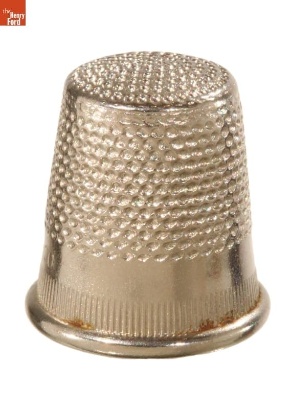 Sewing Thimble Used by Susana Allen Hunter, 1930-1969