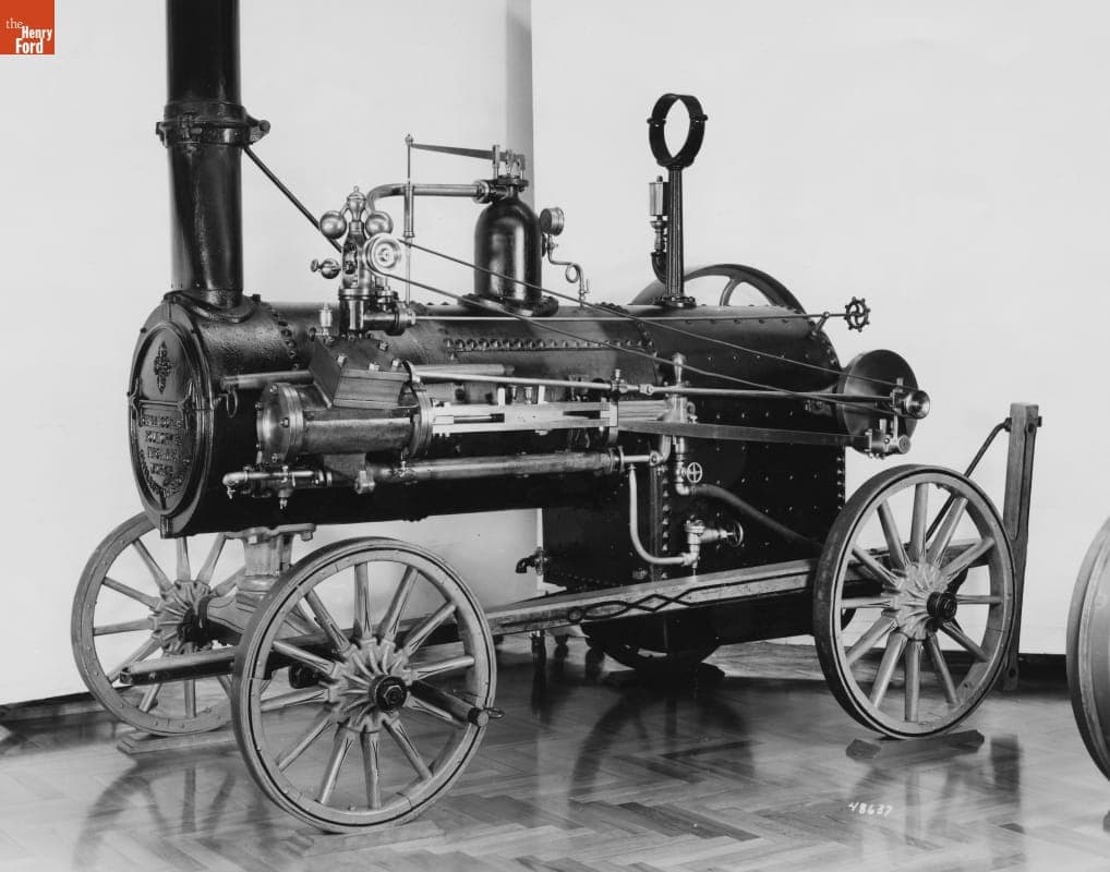Chillicothe Portable Steam Engine, circa 1878