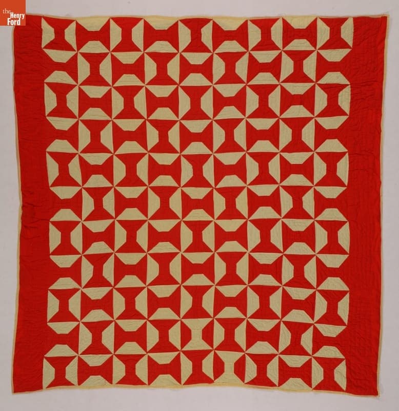 Spools Quilt by Lovie Simmons Richburg, 1981-1982