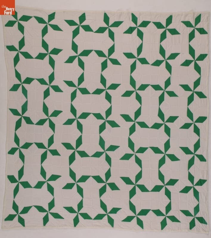 Star of LeMoyne Quilt by Lovie Simmons Richburg, 1978-1979