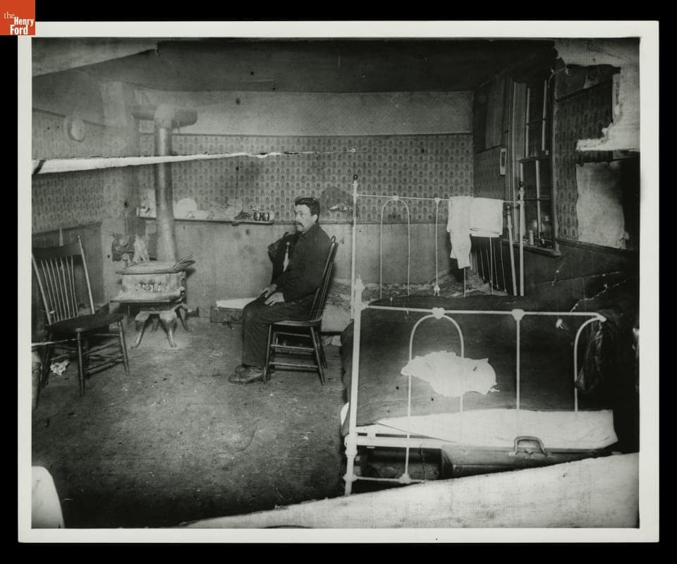 Undesirable Employee Home Conditions, Ford Sociological Department, circa 1914