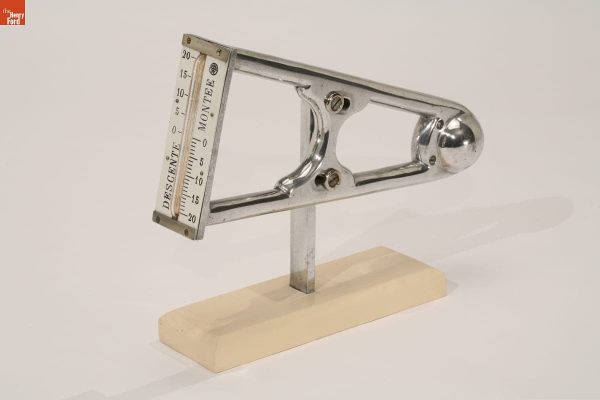 Inclinometer Used by Earle Ovington, United States Postal Service's First Air Mail Pilot, 1911