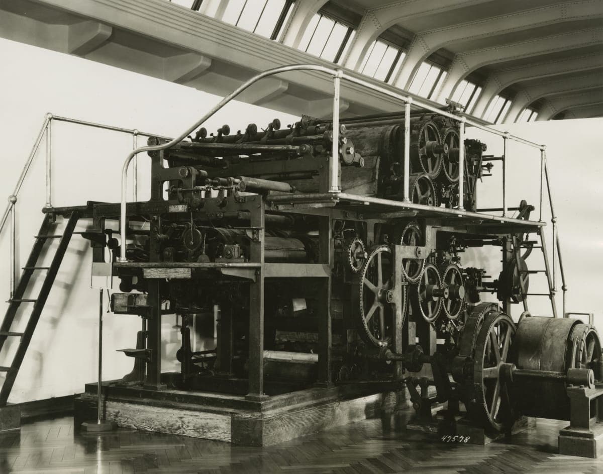 Rotary Press, Used to Print the Dearborn Independent
