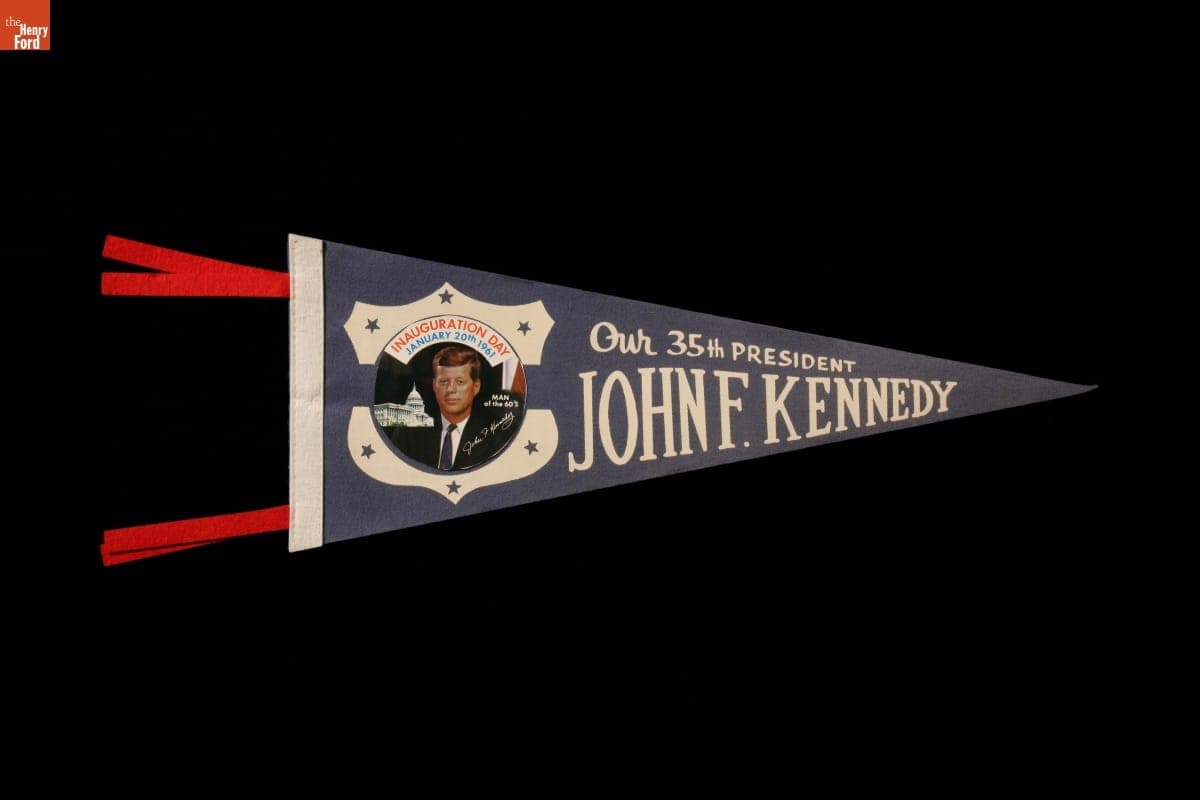 Pennant, "Our 35th PRESIDENT JOHN F. KENNEDY," 1961