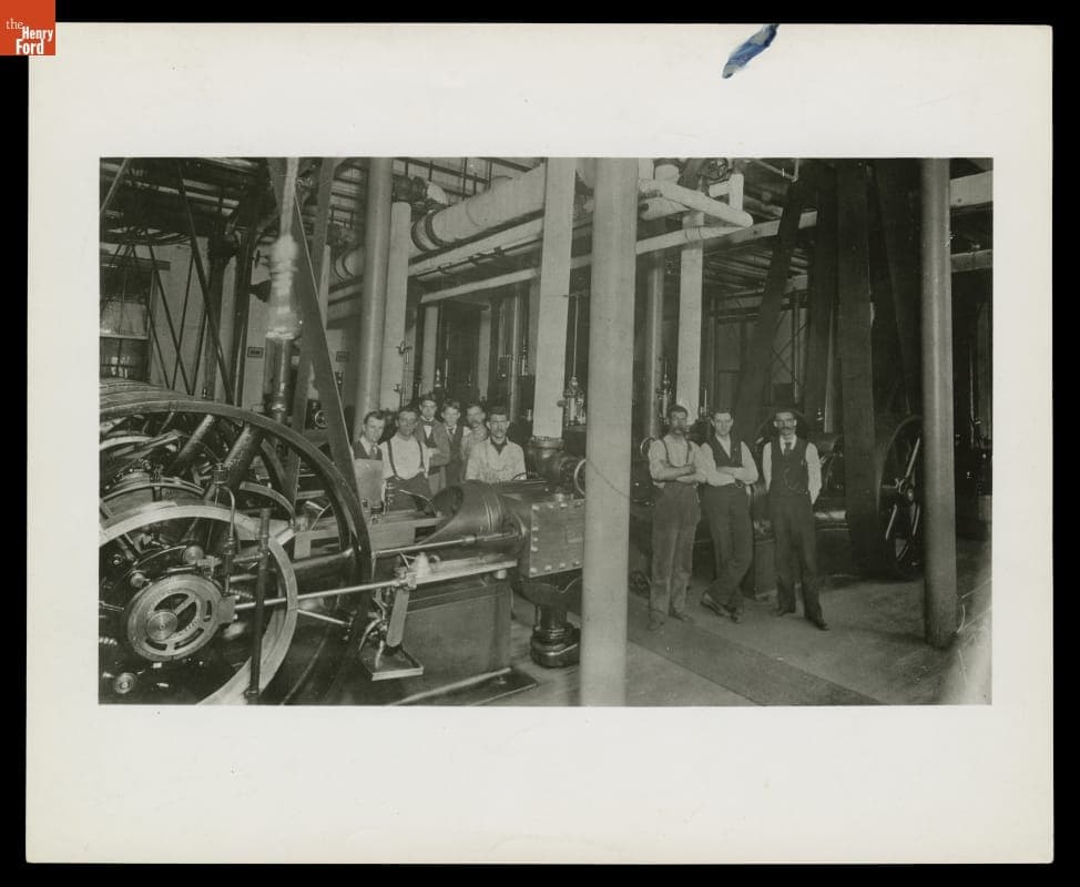 Henry Ford with Other Employees at Edison Illuminating Company Plant, circa 1894