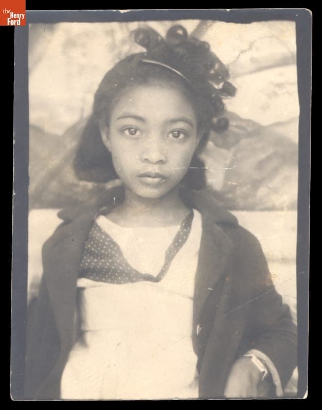 Photobooth Portrait of Thelmon Hawkins, circa 1940