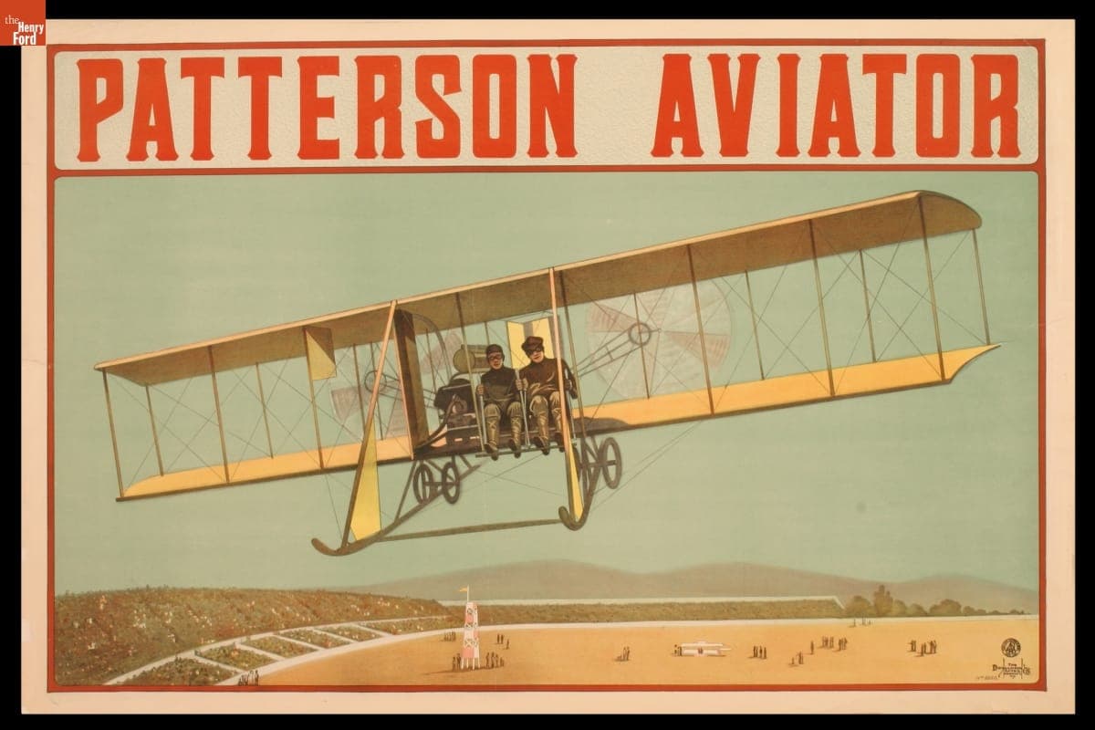 Advertising Poster, "Patterson Aviator," 1915-1916