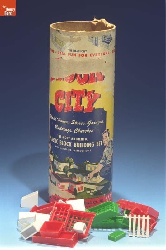 Block City Building Set, 1955-1965