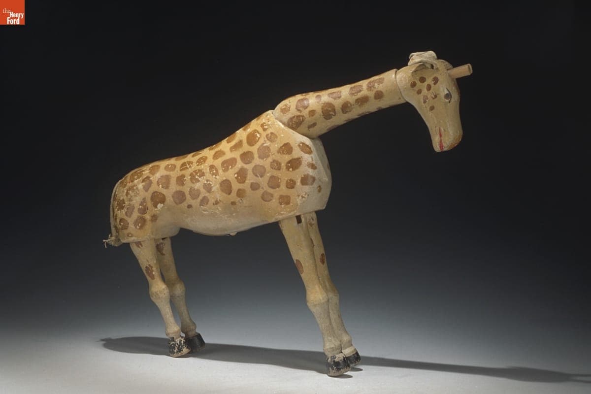 Toy Giraffe from Humpty Dumpty Circus, 1918-1930