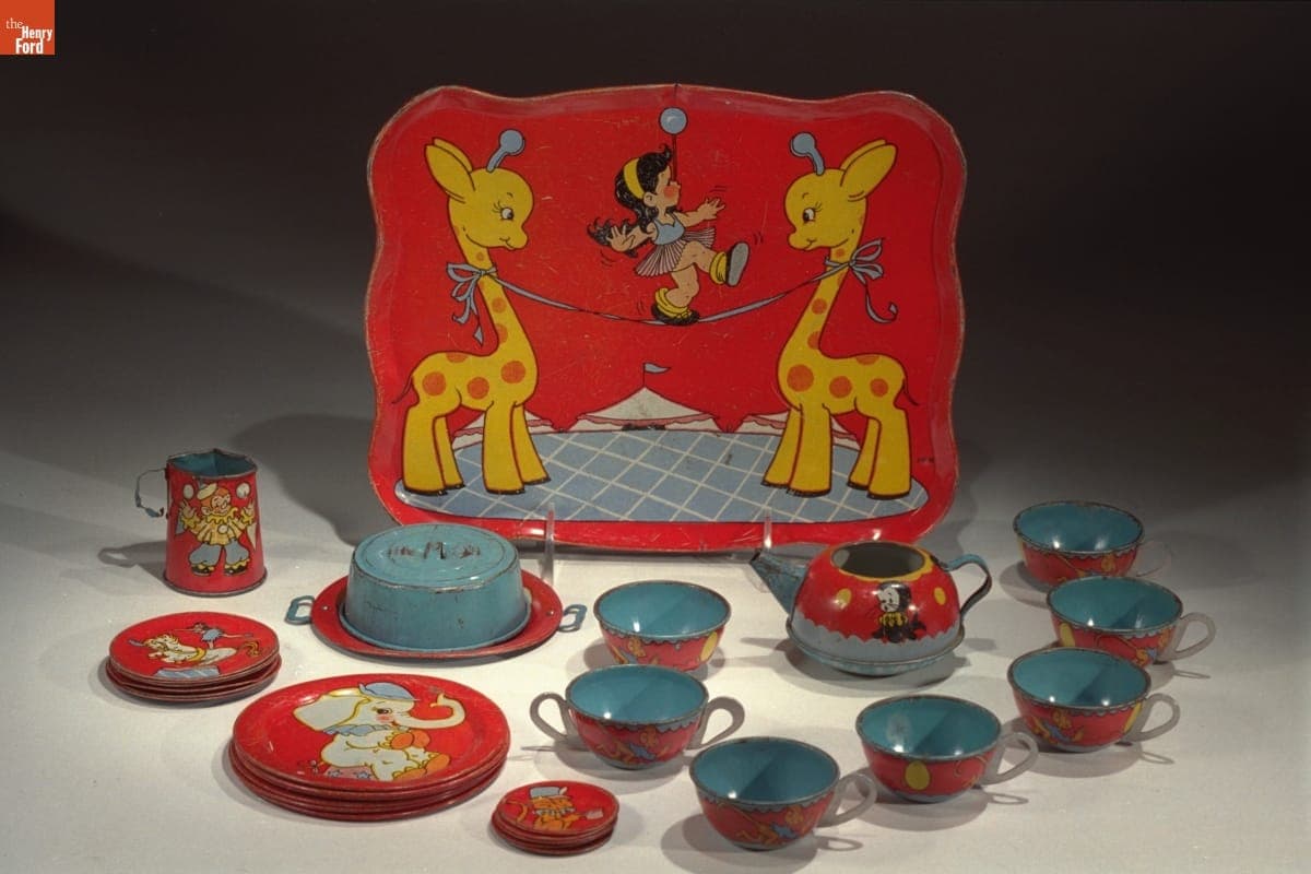 Toy Tea Set, 1951-1954