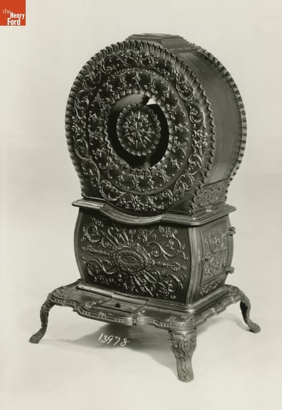 Floral Parlor Stove, 1855-1857