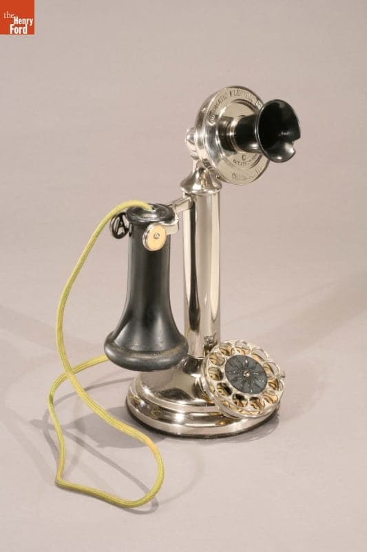 Sunburst Dial Desk Telephone, circa 1910