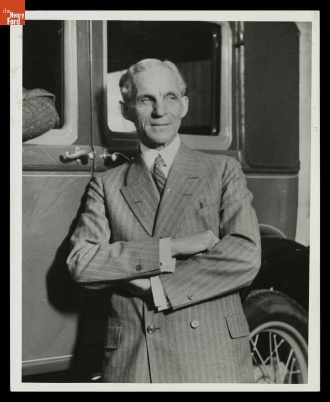 Henry Ford at the New York Industrial Exposition, Introducing the New Ford Model A, 1928
