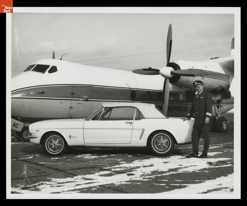 Ford Mustang Serial Number 1 and Original Owner Captain Stanley Tucker, 1966