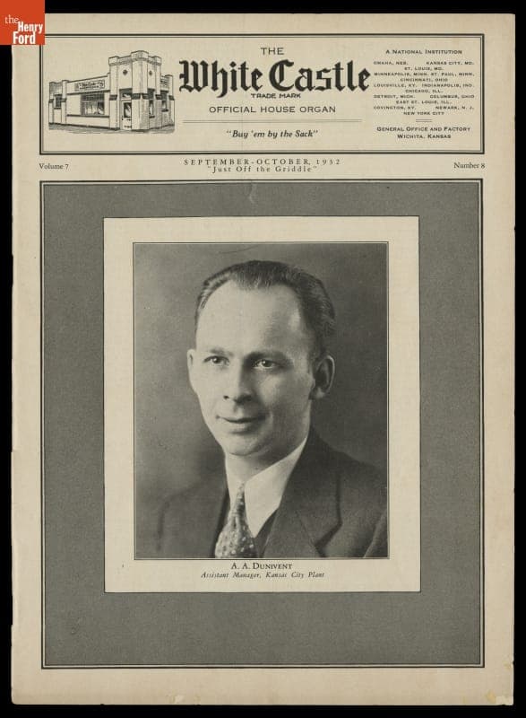 Magazine, "The White Castle House Organ," September-October 1932