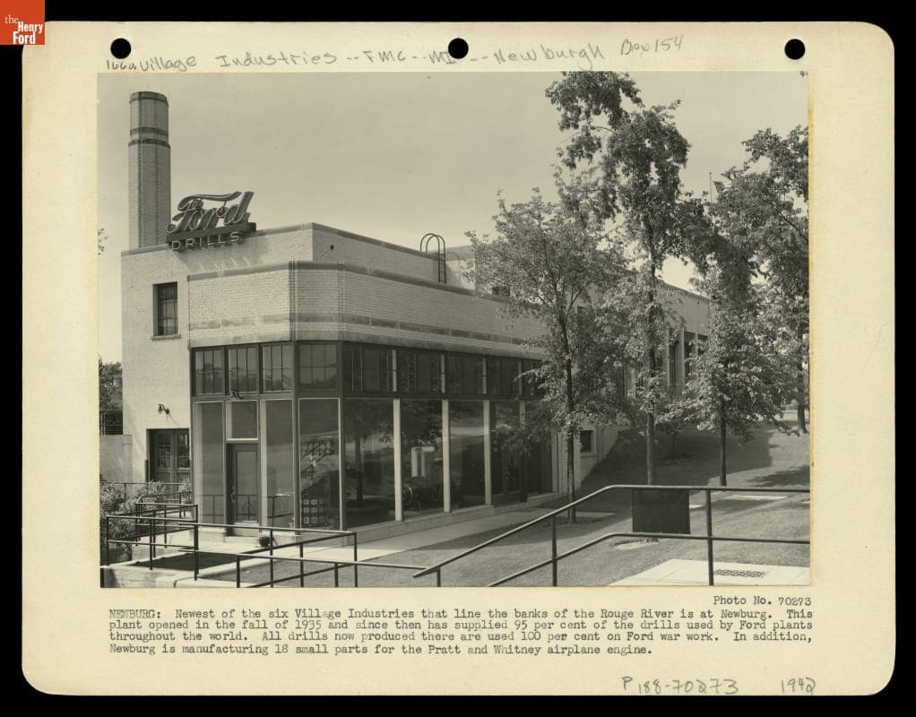 Ford Village Industries Newburgh Drill Plant, Livonia, Michigan, 1942