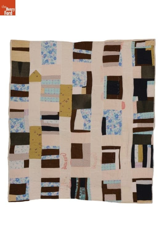 Strip Quilt by Susana Allen Hunter, 1960-1965