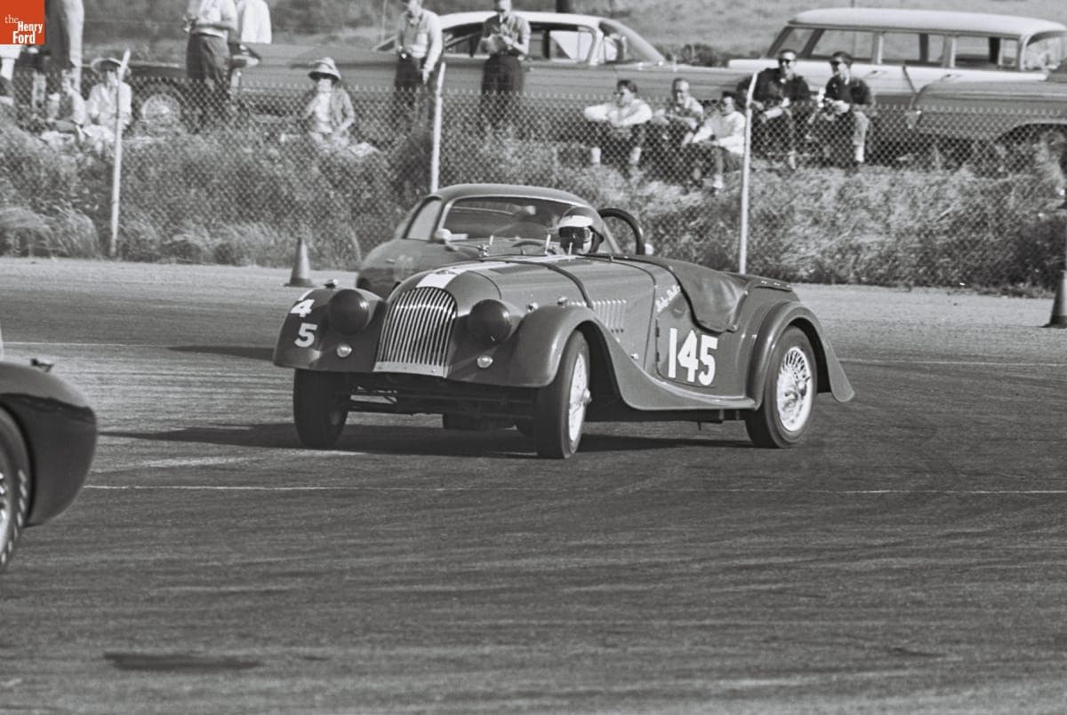 Morgan SS Driven by Lew Spencer in the Del Mar Road Races, April 1962