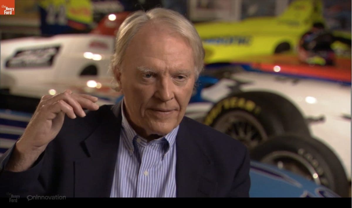 "Goodyear vs. Firestone," Clip from Interview with Dan Gurney, August 20, 2008