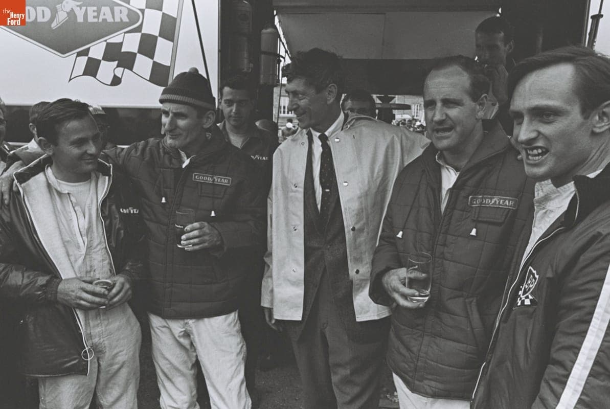 Shelby-American Inc. Racing Team at the 24 Heures du Mans (24 Hours of Le Mans) Race, June 1966