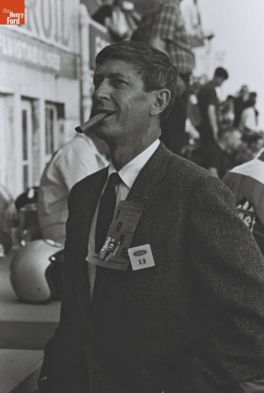 Leo Beebe at the 1966 24 Hours of Le Mans