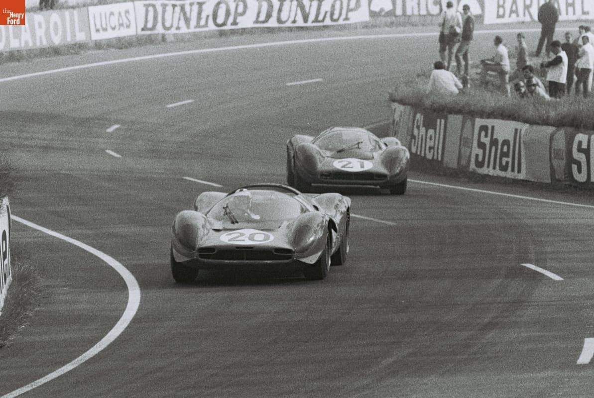 Ferrari Cars in the 24 Heures du Mans (24 Hours of Le Mans) Race, June 1967