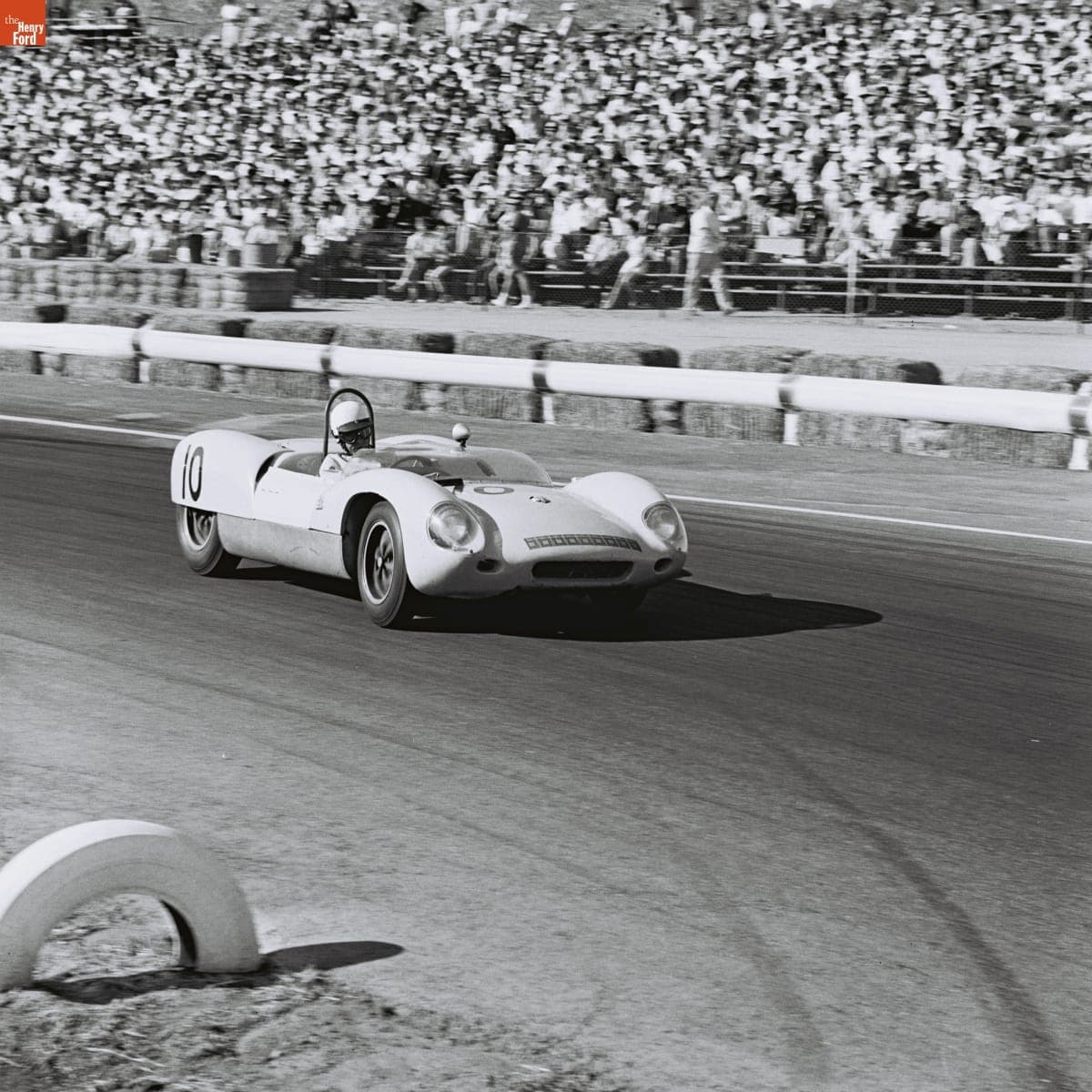 Lotus 19 Monte Carlo Driven by Olivier Gendebien in the 4th Annual Grand Prix for Sports Cars, Riverside, California, October 1961