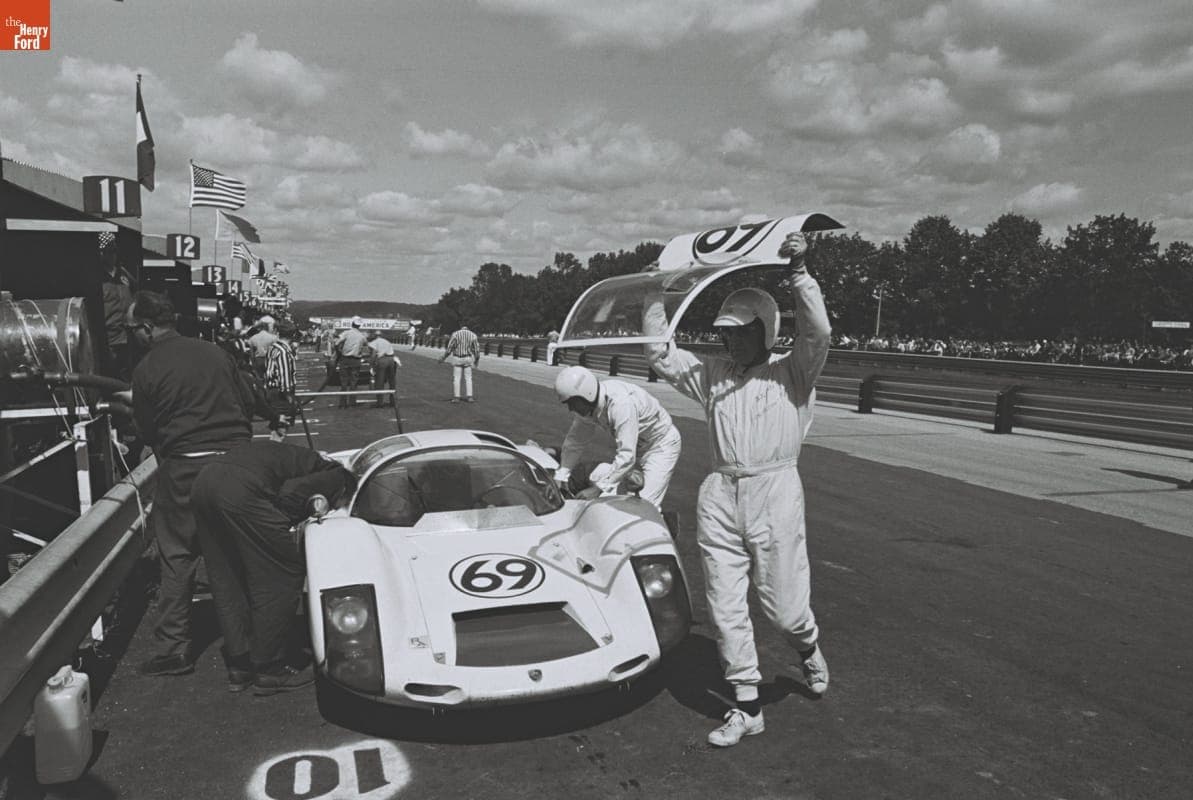 Road America 500 USRRC Sports Car Race, Elkhart Lake, Wisconsin, 1966--Item 39