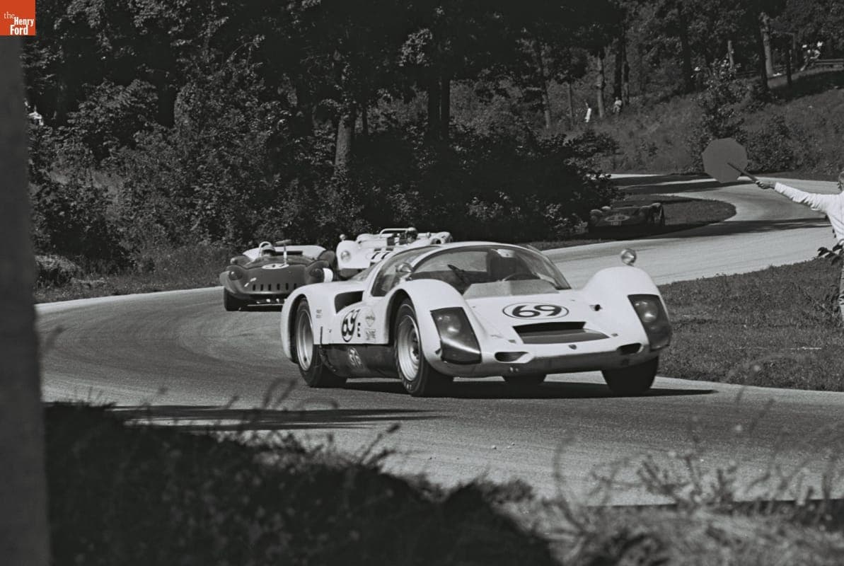 Road America 500 USRRC Sports Car Race, Elkhart Lake, Wisconsin, 1966--Item 243