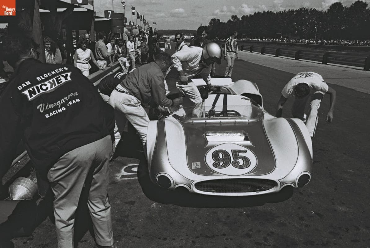 Road America 500 USRRC Sports Car Race, Elkhart Lake, Wisconsin, 1966--Item 408