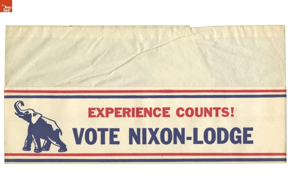 Richard M. Nixon Political Campaign Hat, 1960