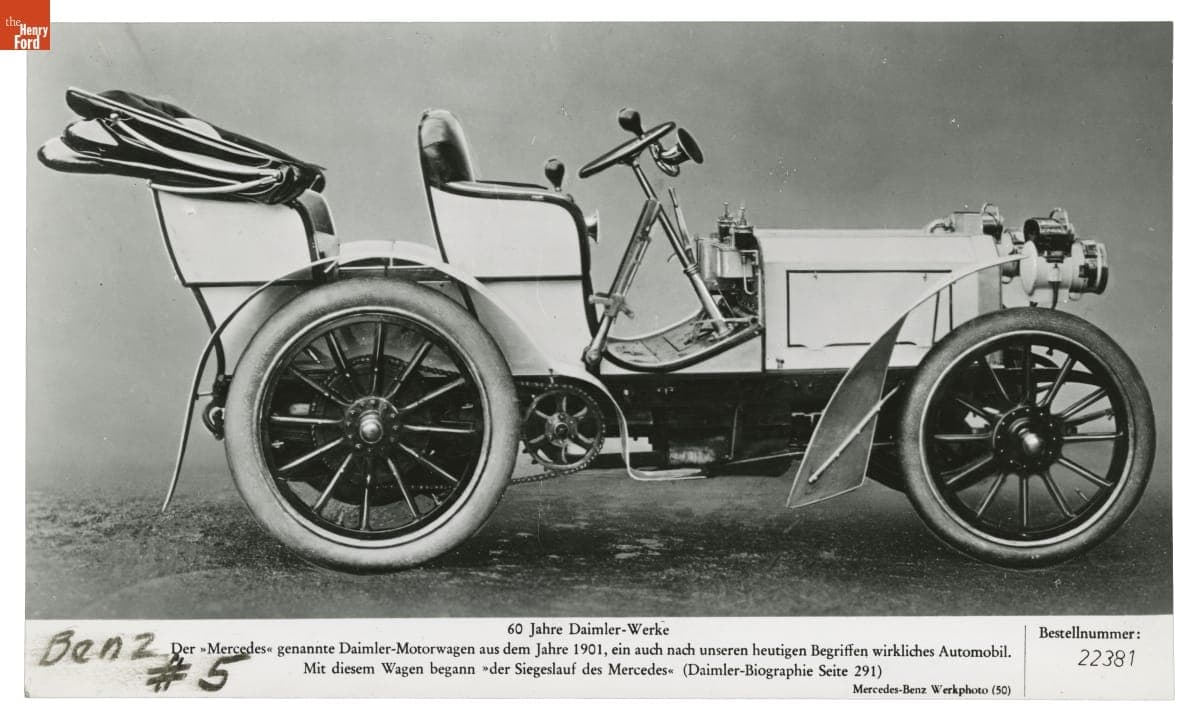 1901 Mercedes-Benz Number 5, circa 1955