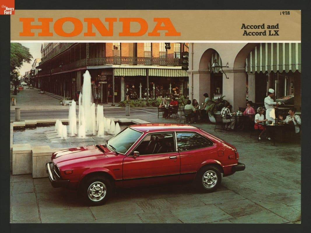 1978 Honda Accord and Accord LX Sales Brochure