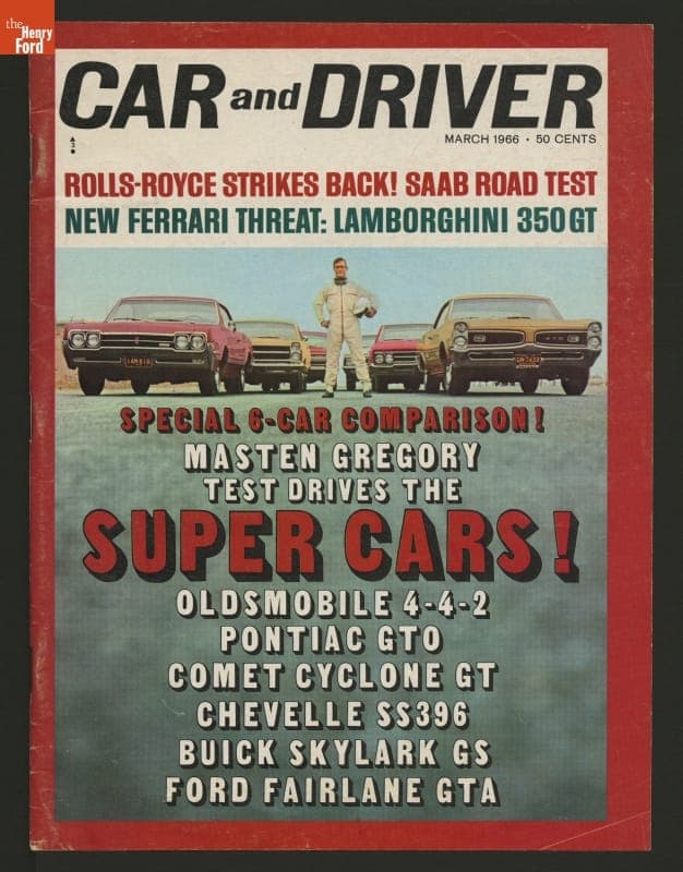 "Car and Driver," March 1966